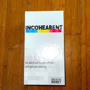 Incohearent card game
